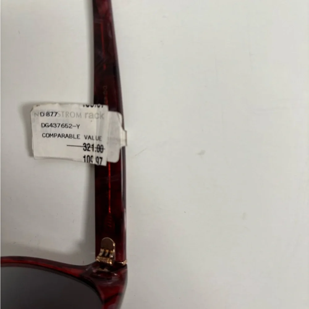 Dolce & Gabbana Burgundy Sunglasses - Picture 4 of 5